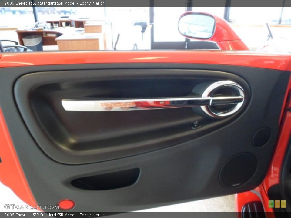 Ebony Interior Door Panel for the 2006 Chevrolet SSR  #64803081