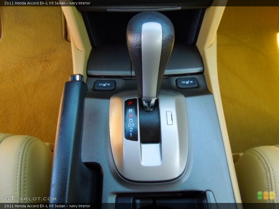Ivory Interior Transmission for the 2011 Honda Accord EX-L V6 Sedan #64804362