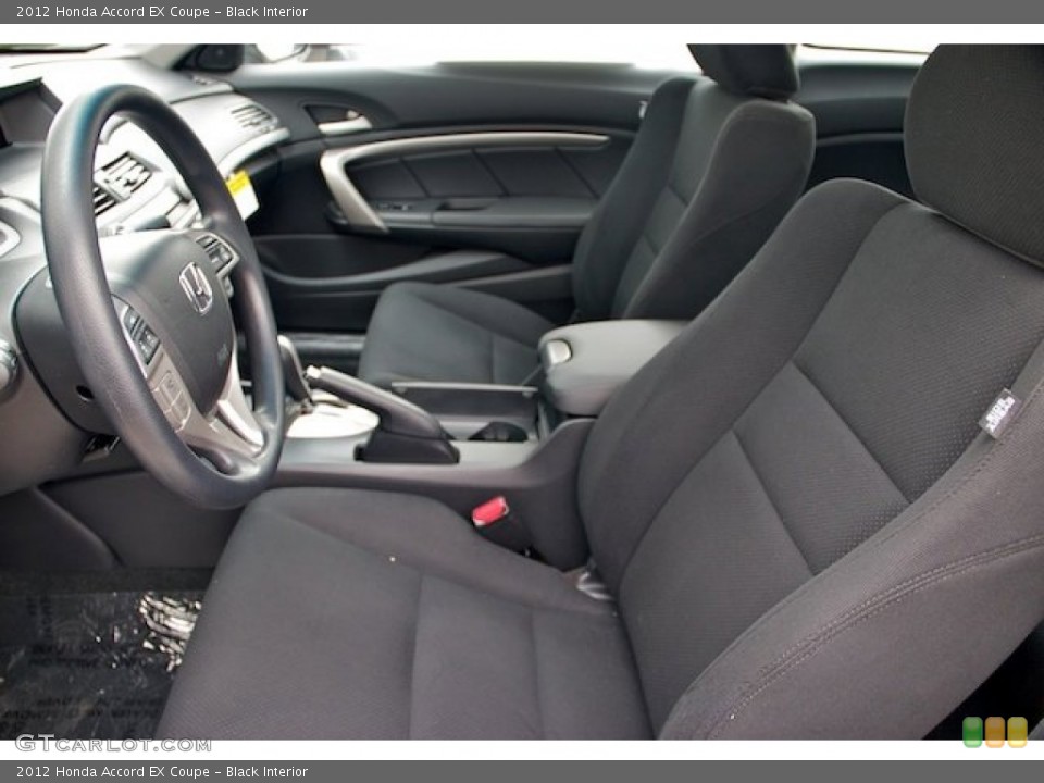 Black Interior Photo for the 2012 Honda Accord EX Coupe #64805367