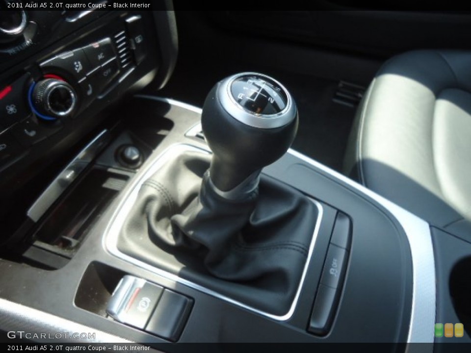 Black Interior Transmission for the 2011 Audi A5 2.0T quattro Coupe #64809307