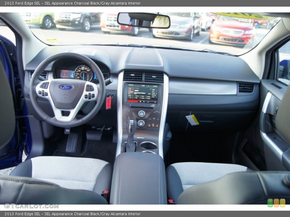 SEL Appearance Charcoal Black/Gray Alcantara Interior Dashboard for the 2013 Ford Edge SEL #64810375