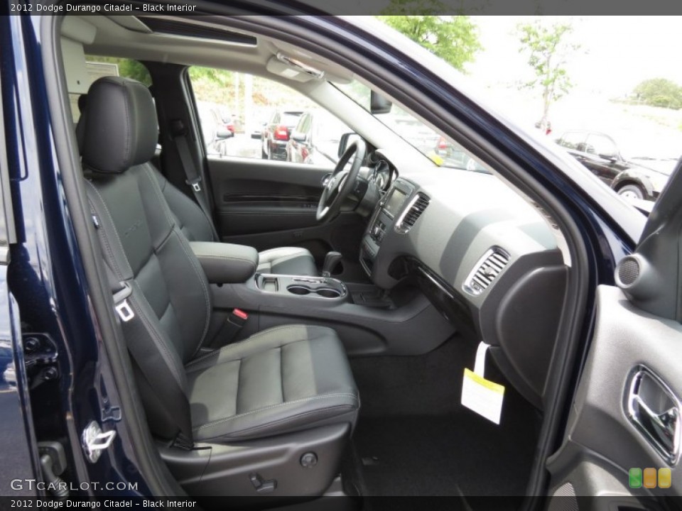 Black Interior Photo for the 2012 Dodge Durango Citadel #64811693