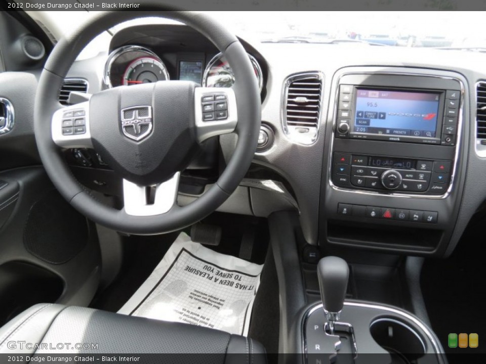 Black Interior Dashboard for the 2012 Dodge Durango Citadel #64811699
