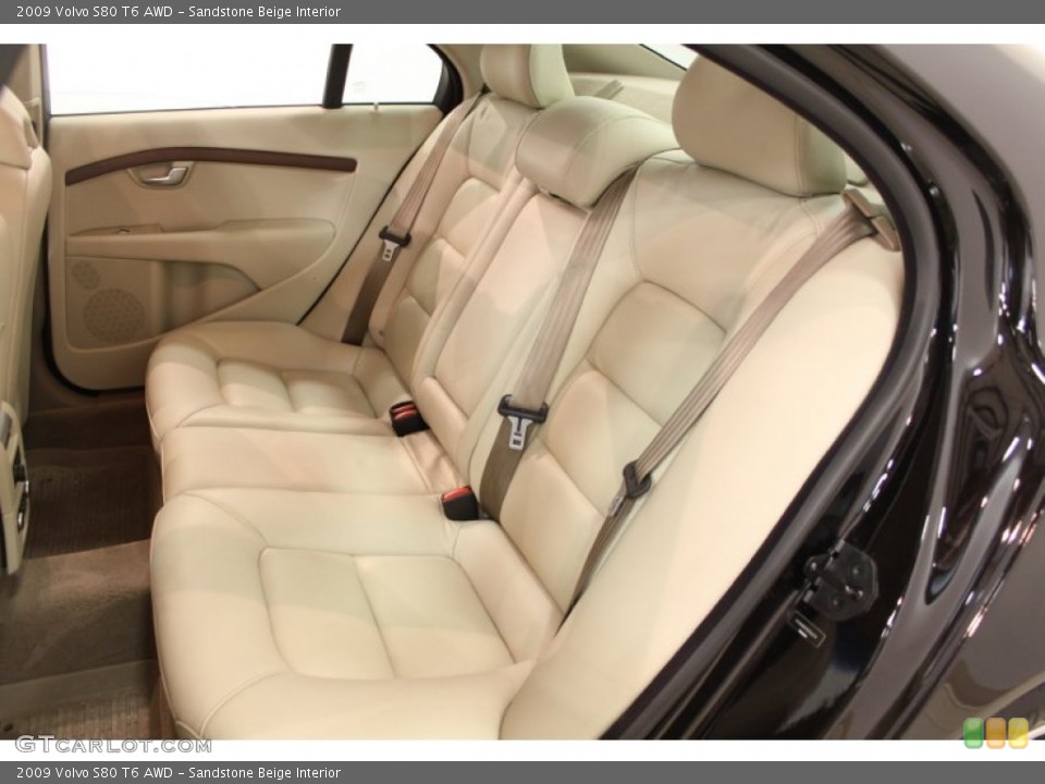 Sandstone Beige Interior Photo for the 2009 Volvo S80 T6 AWD #64812698