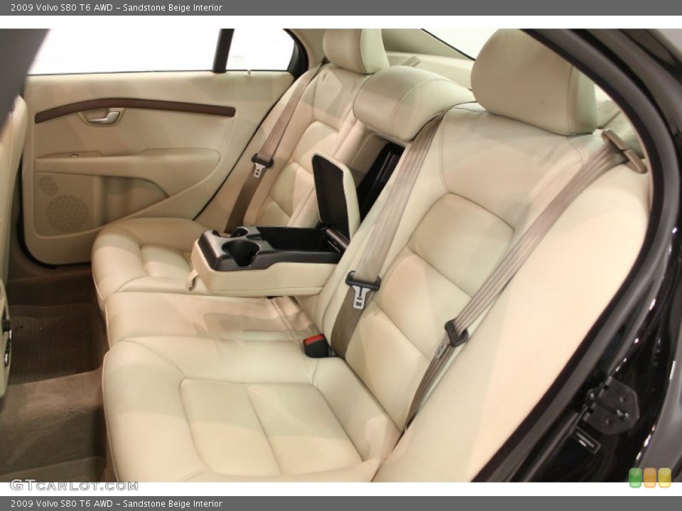 Sandstone Beige Interior Photo for the 2009 Volvo S80 T6 AWD #64812701