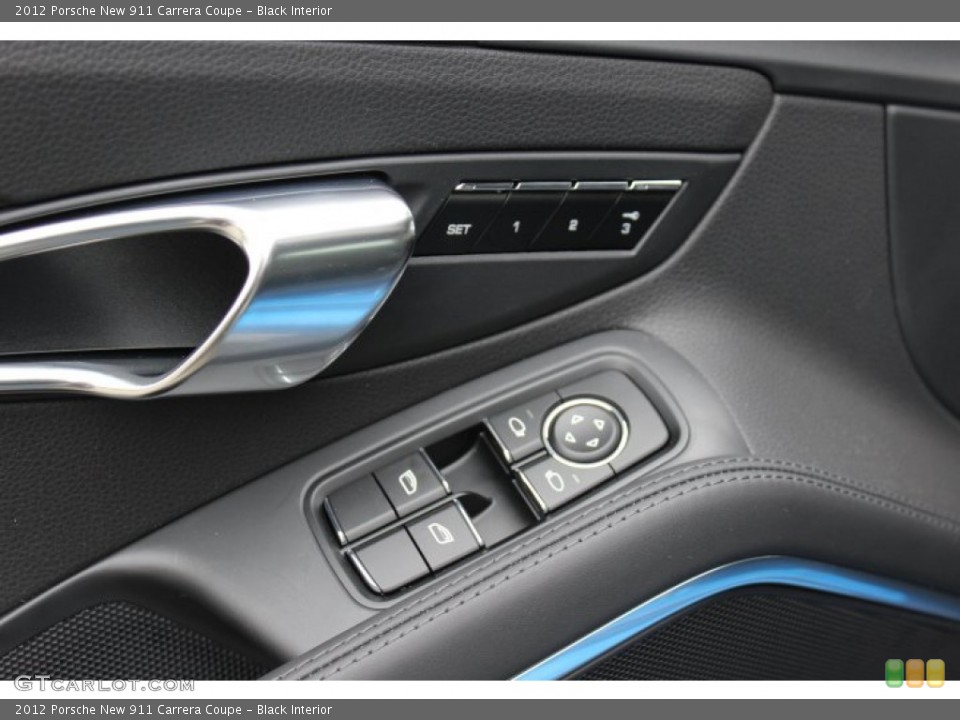 Black Interior Controls for the 2012 Porsche New 911 Carrera Coupe #64814864