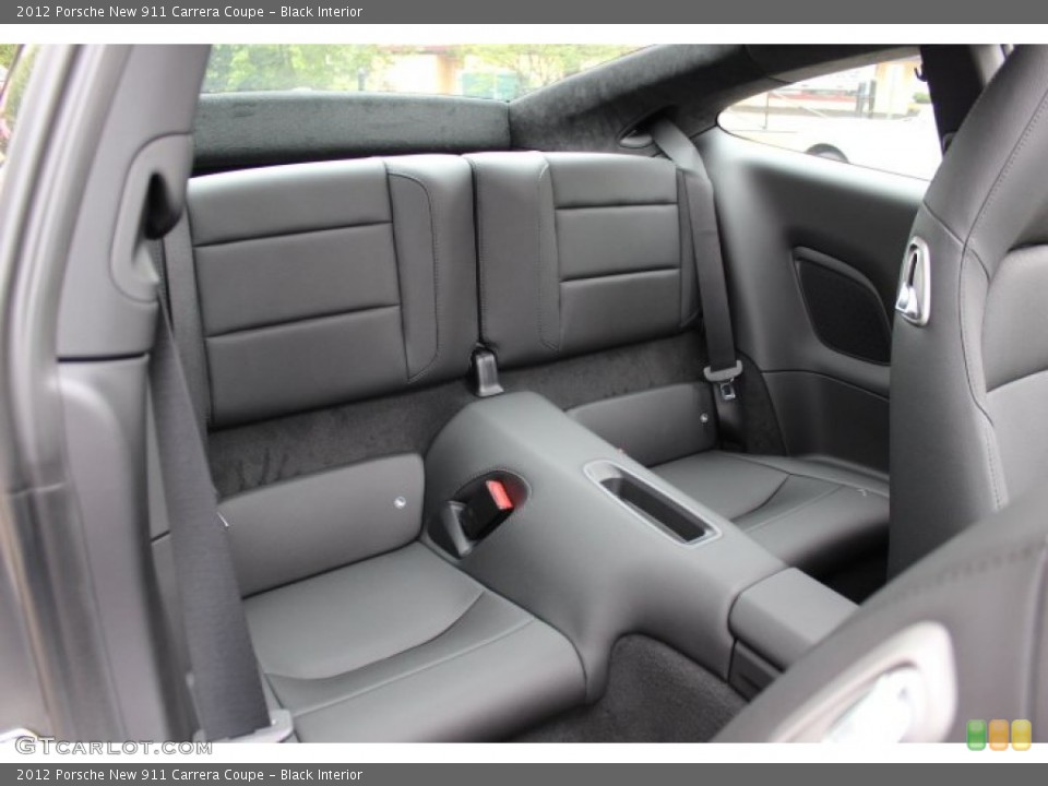 Black Interior Photo for the 2012 Porsche New 911 Carrera Coupe #64814906