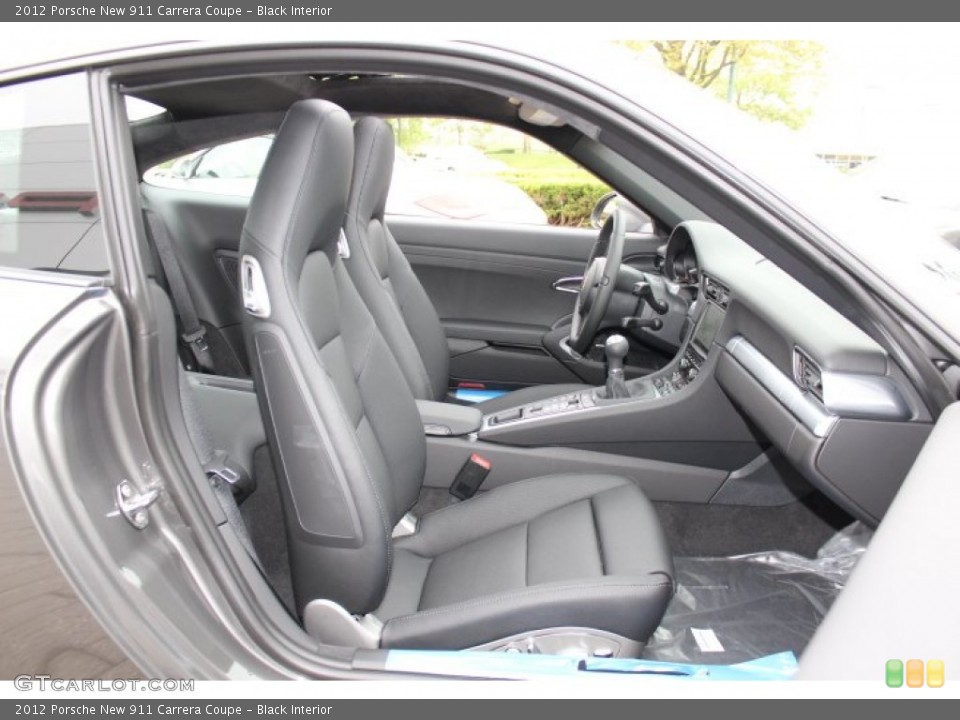 Black Interior Photo for the 2012 Porsche New 911 Carrera Coupe #64814912
