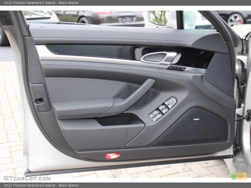 Black Interior Door Panel for the 2012 Porsche Panamera S Hybrid #64815059