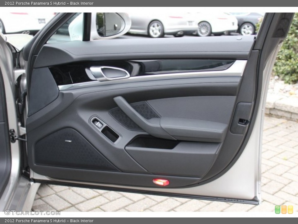Black Interior Door Panel for the 2012 Porsche Panamera S Hybrid #64815113