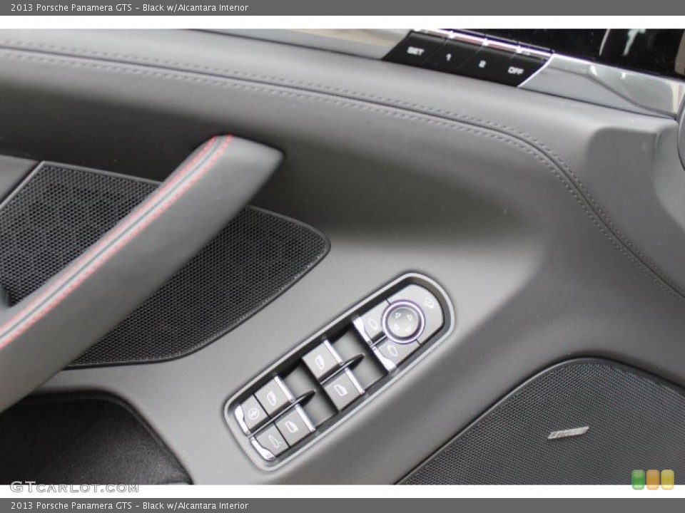 Black w/Alcantara Interior Controls for the 2013 Porsche Panamera GTS #64815170