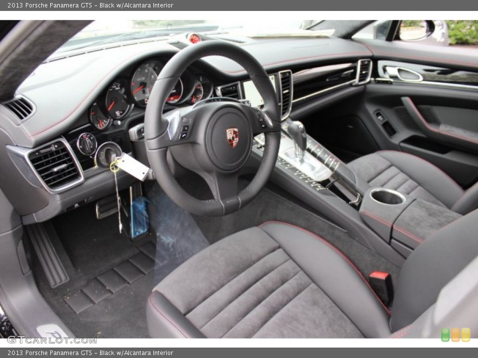 Black w/Alcantara Interior Photo for the 2013 Porsche Panamera GTS #64815173