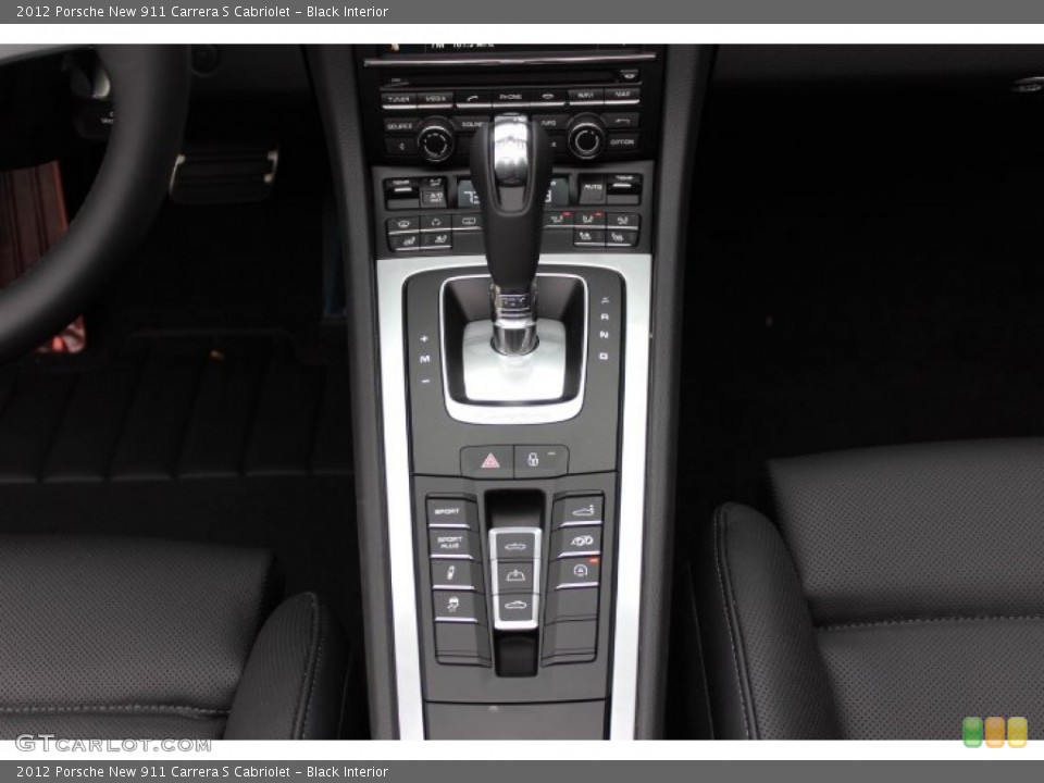 Black Interior Transmission for the 2012 Porsche New 911 Carrera S Cabriolet #64815599