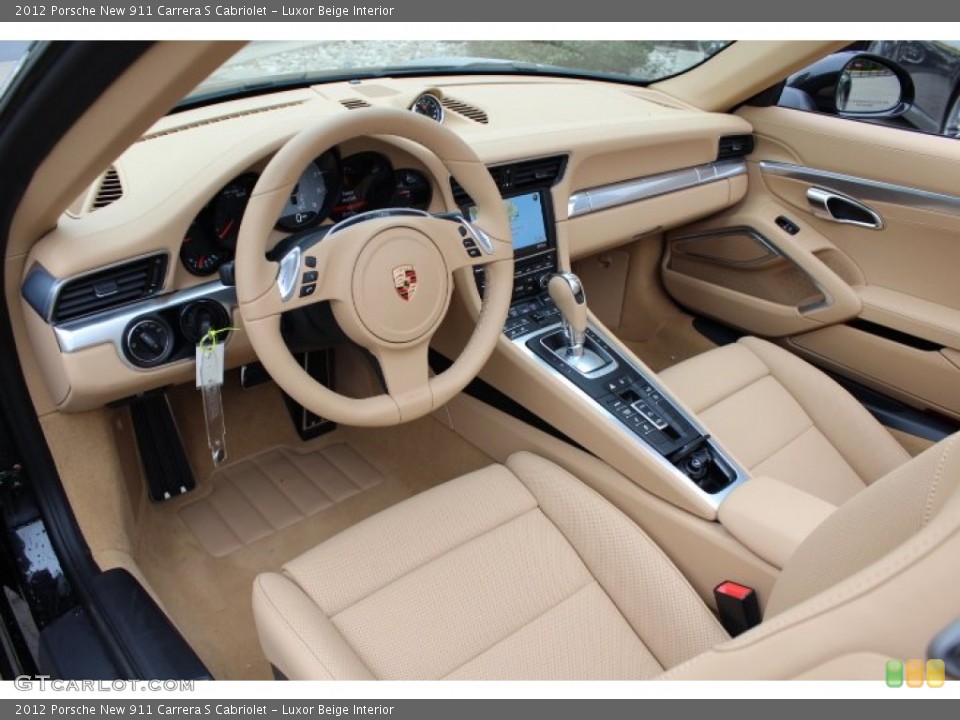 Luxor Beige 2012 Porsche New 911 Interiors