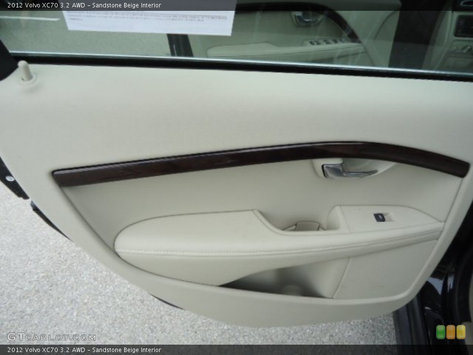 Sandstone Beige Interior Door Panel for the 2012 Volvo XC70 3.2 AWD #64816208
