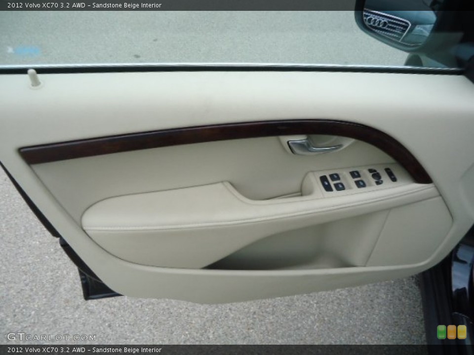 Sandstone Beige Interior Door Panel for the 2012 Volvo XC70 3.2 AWD #64816217