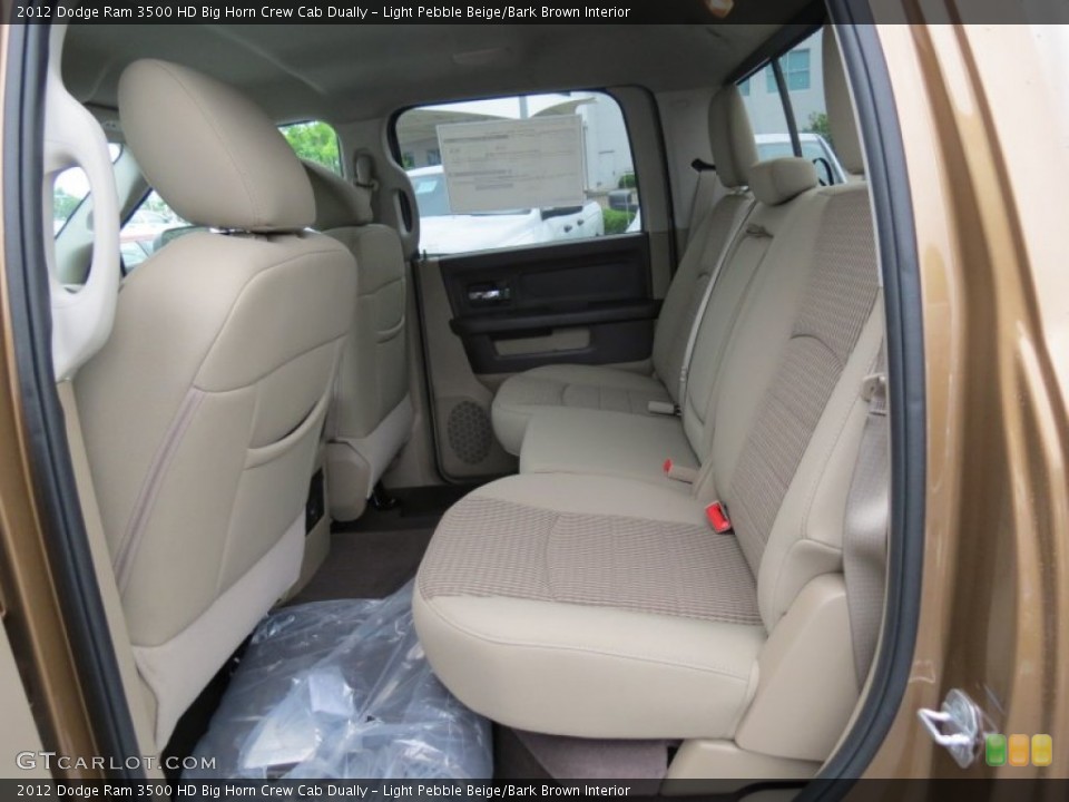 Light Pebble Beige/Bark Brown Interior Photo for the 2012 Dodge Ram 3500 HD Big Horn Crew Cab Dually #64822969