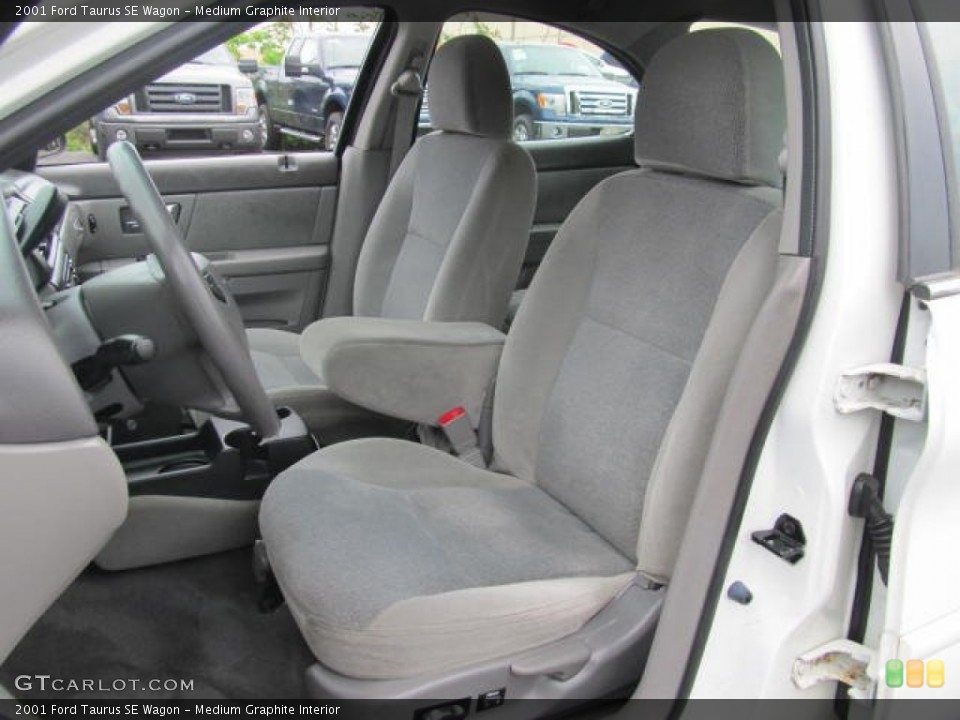 Medium Graphite Interior Front Seat for the 2001 Ford Taurus SE Wagon #64830553