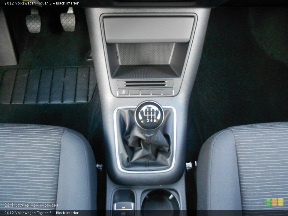 Black Interior Transmission for the 2012 Volkswagen Tiguan S #64832557