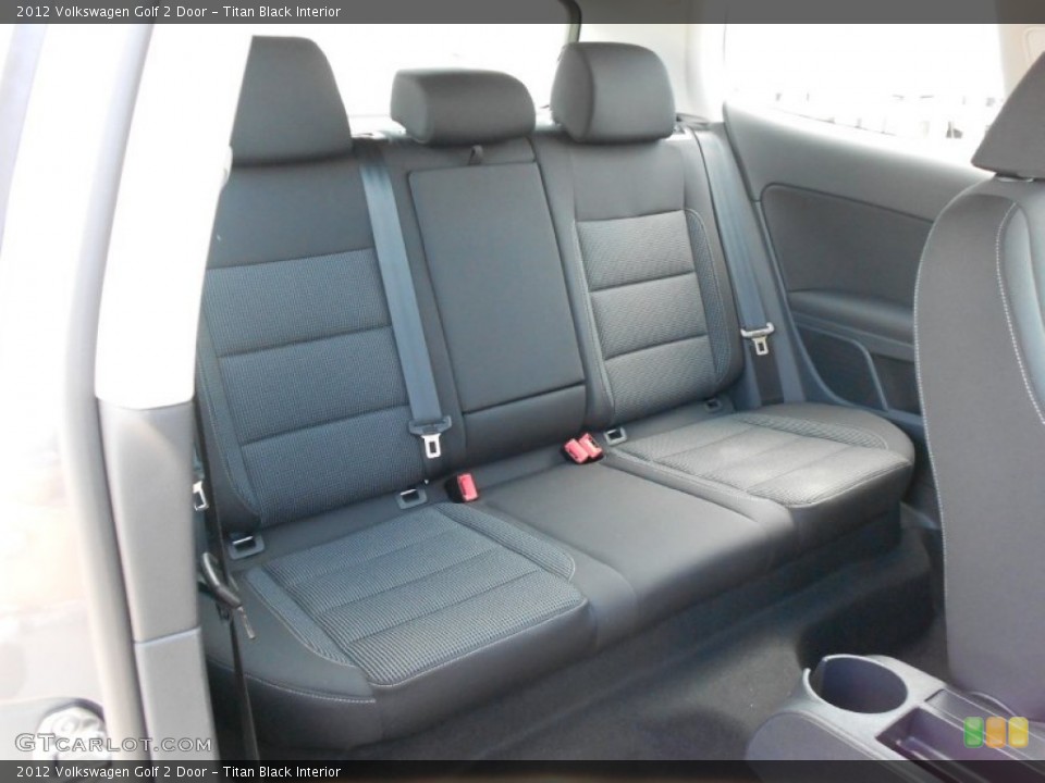 Titan Black Interior Photo for the 2012 Volkswagen Golf 2 Door #64834534