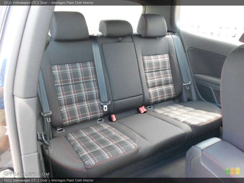 Interlagos Plaid Cloth Interior Photo for the 2012 Volkswagen GTI 2 Door #64834697