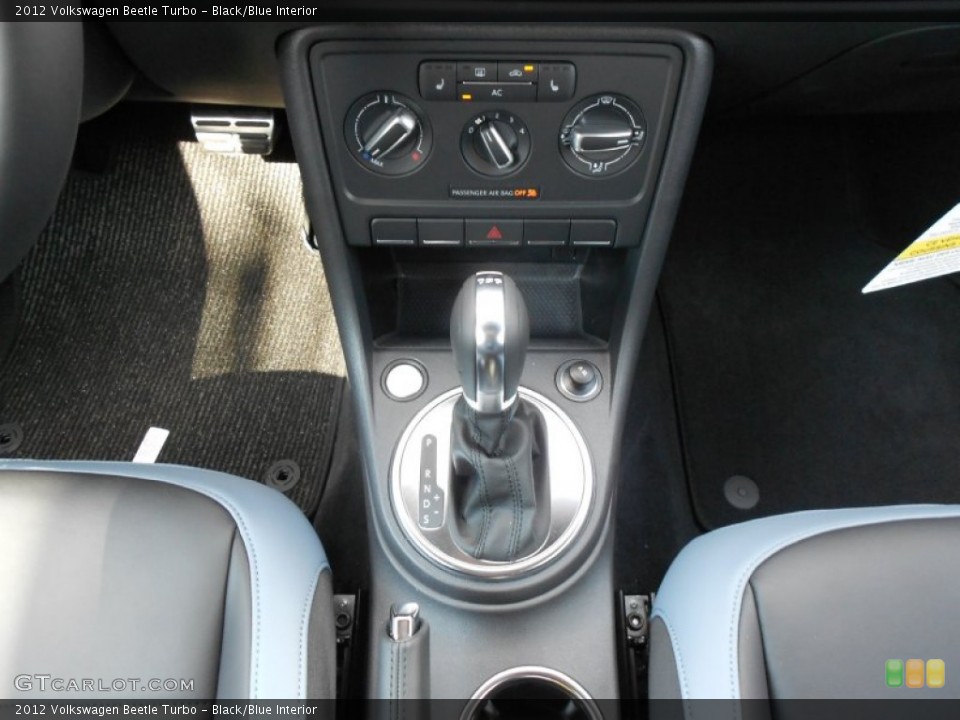 Black/Blue Interior Transmission for the 2012 Volkswagen Beetle Turbo #64836127