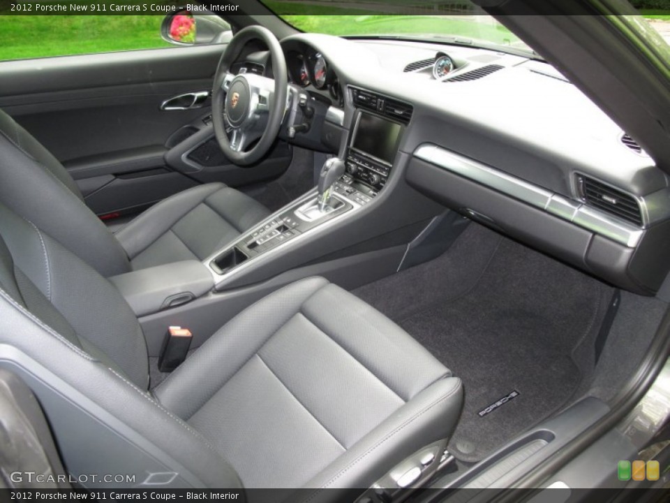 Black Interior Photo for the 2012 Porsche New 911 Carrera S Coupe #64838203
