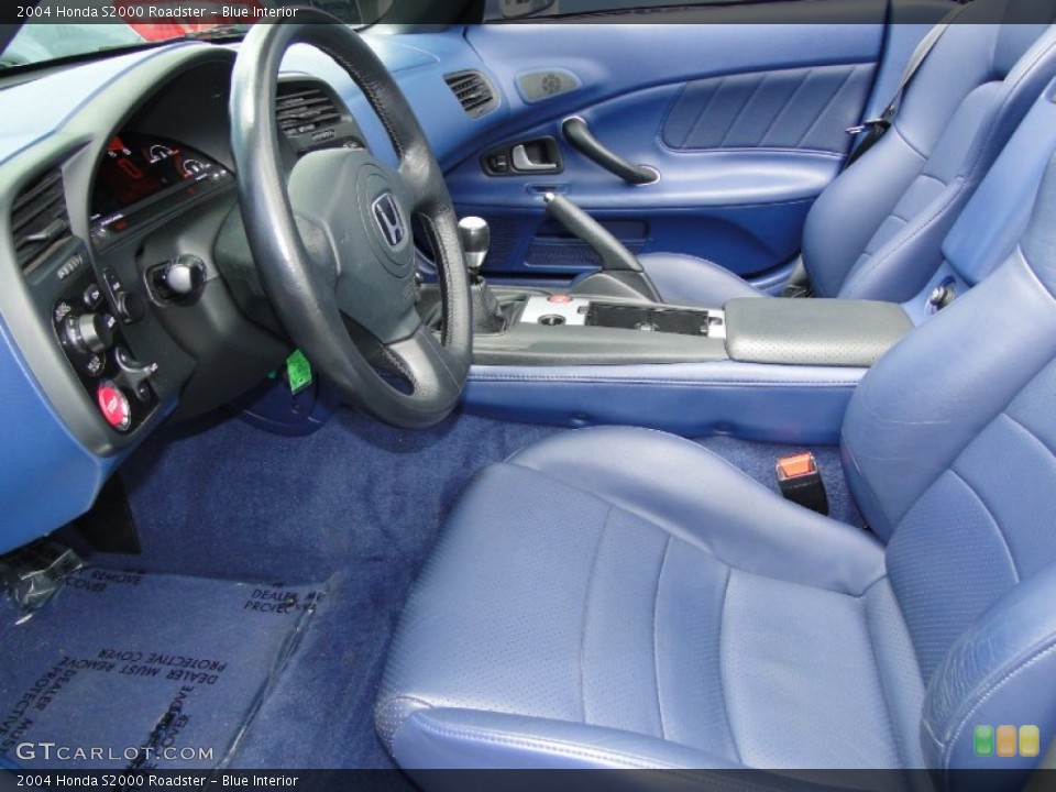 Blue Interior Photo for the 2004 Honda S2000 Roadster #64838332