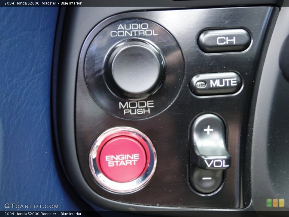 Blue Interior Controls for the 2004 Honda S2000 Roadster #64838344