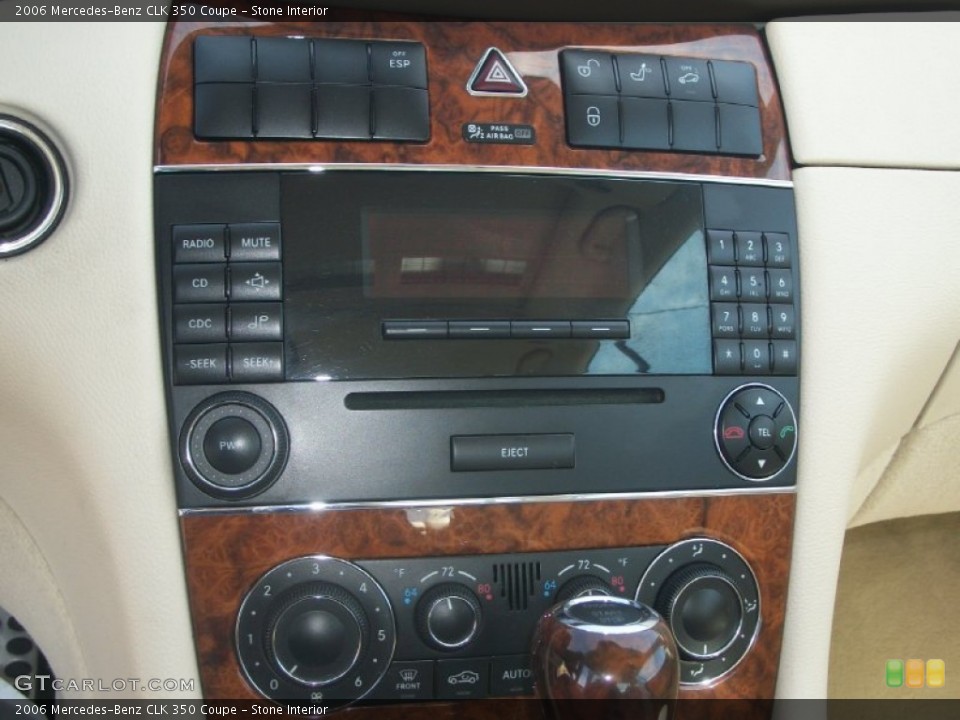 Stone Interior Controls for the 2006 Mercedes-Benz CLK 350 Coupe #64838647