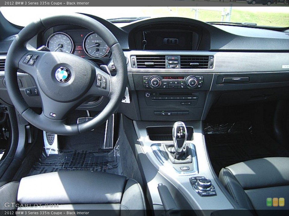 Black Interior Dashboard for the 2012 BMW 3 Series 335is Coupe #64840273