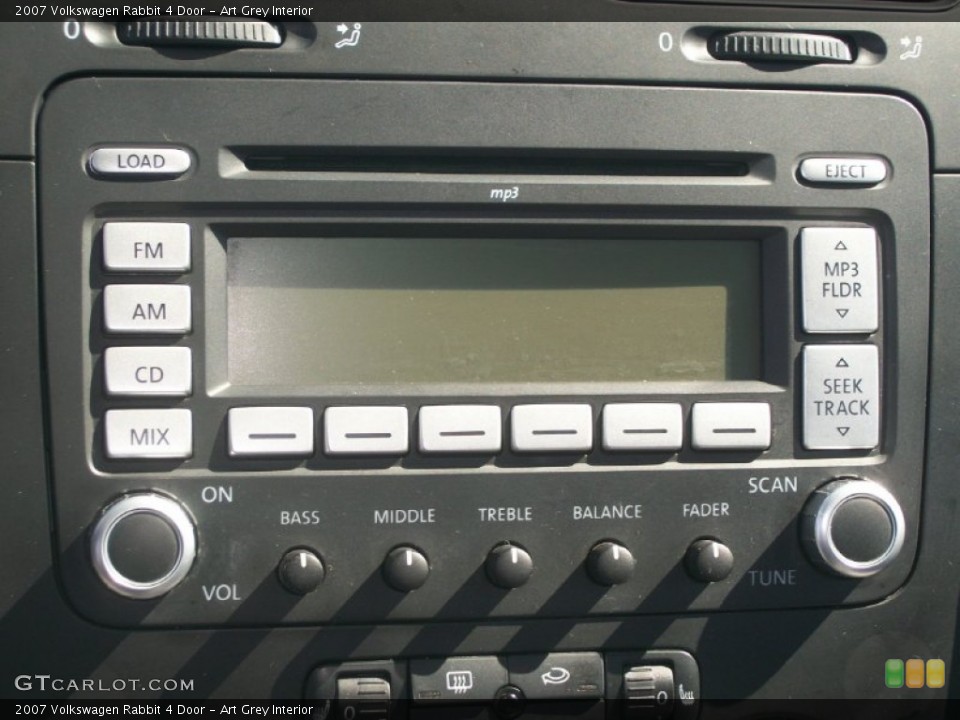 Art Grey Interior Audio System for the 2007 Volkswagen Rabbit 4 Door #64840786