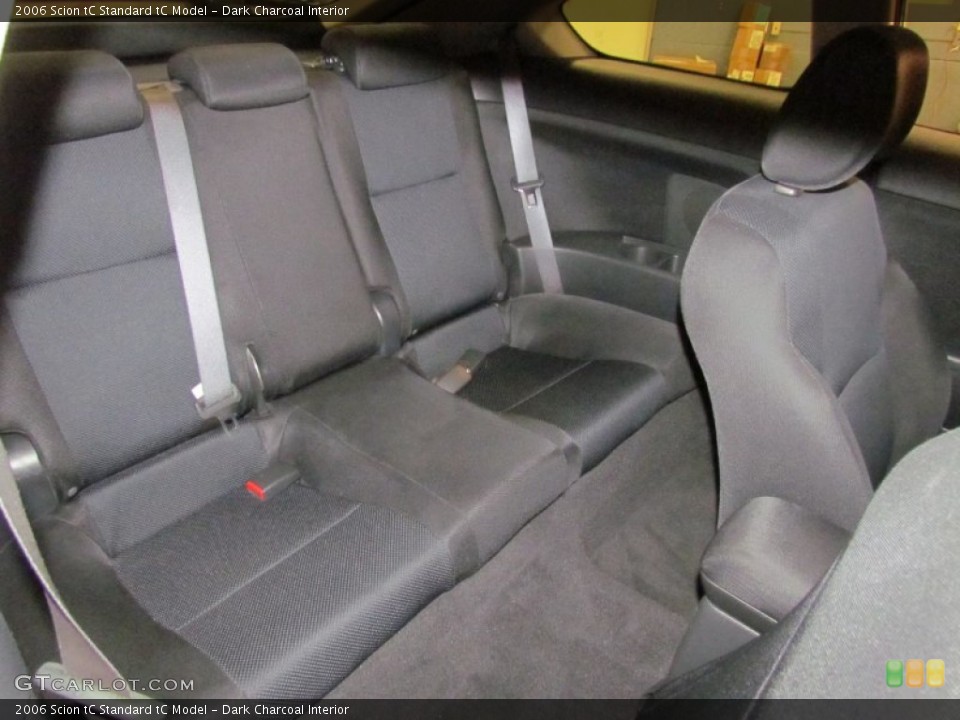 Dark Charcoal Interior Rear Seat for the 2006 Scion tC  #64841692