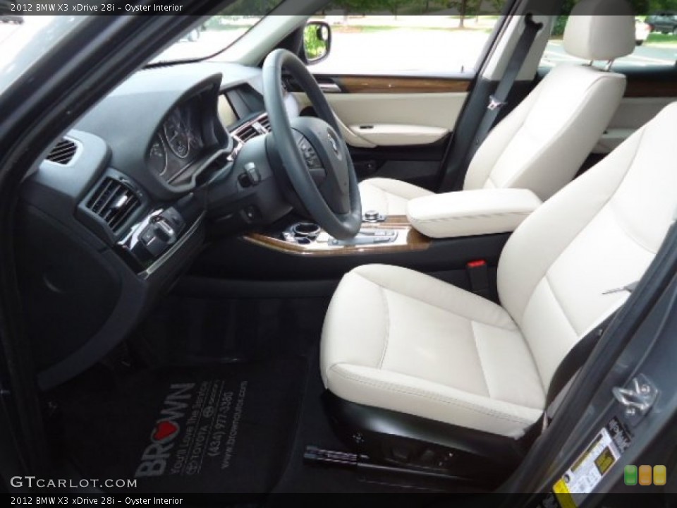 Oyster 2012 BMW X3 Interiors