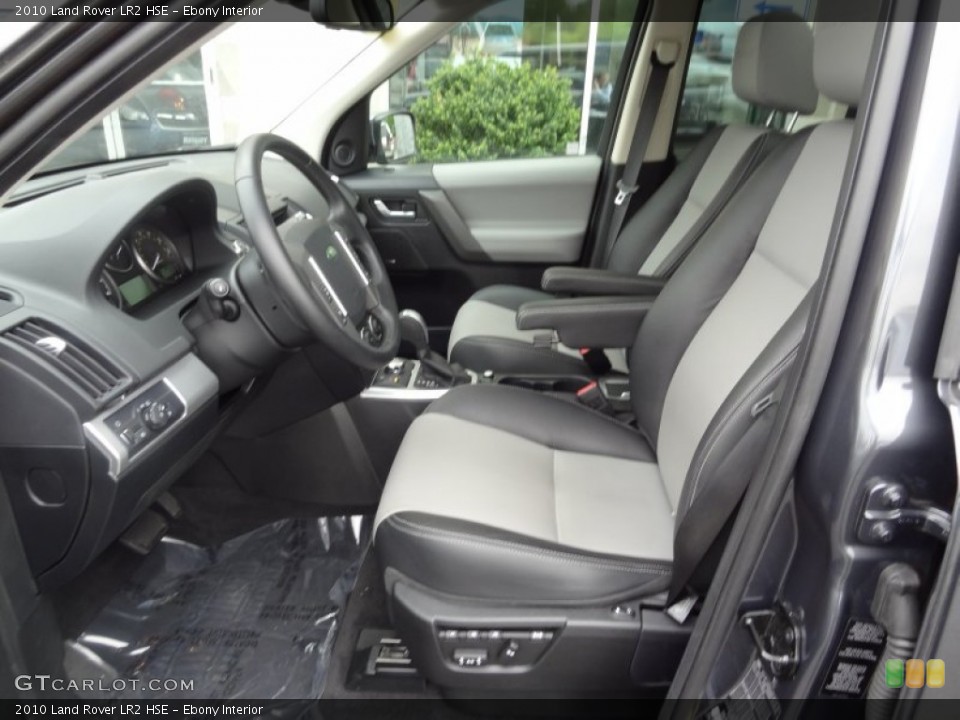 Ebony Interior Photo for the 2010 Land Rover LR2 HSE #64854224