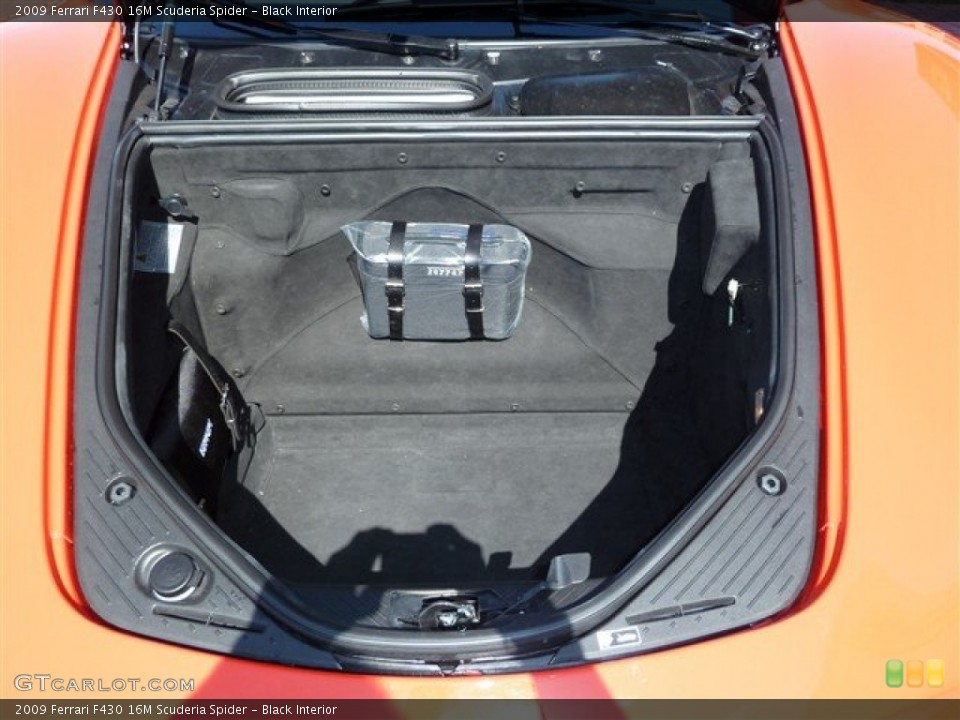 Black Interior Trunk for the 2009 Ferrari F430 16M Scuderia Spider #64858034