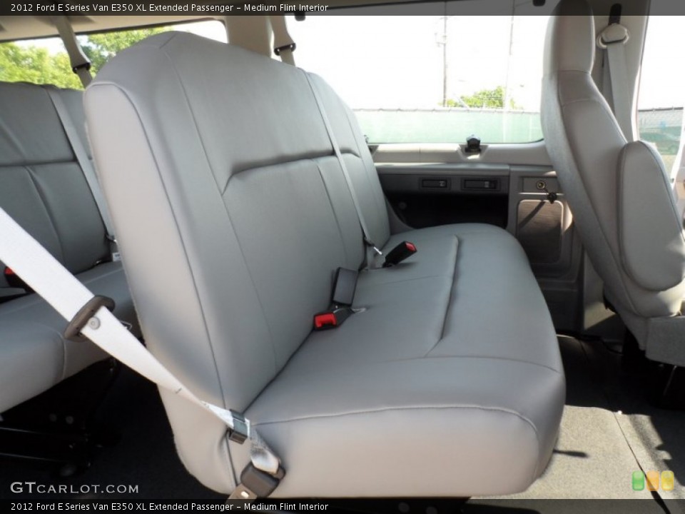 Medium Flint Interior Rear Seat for the 2012 Ford E Series Van E350 XL Extended Passenger #64860284