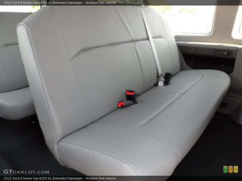 Medium Flint Interior Rear Seat for the 2012 Ford E Series Van E350 XL Extended Passenger #64860293