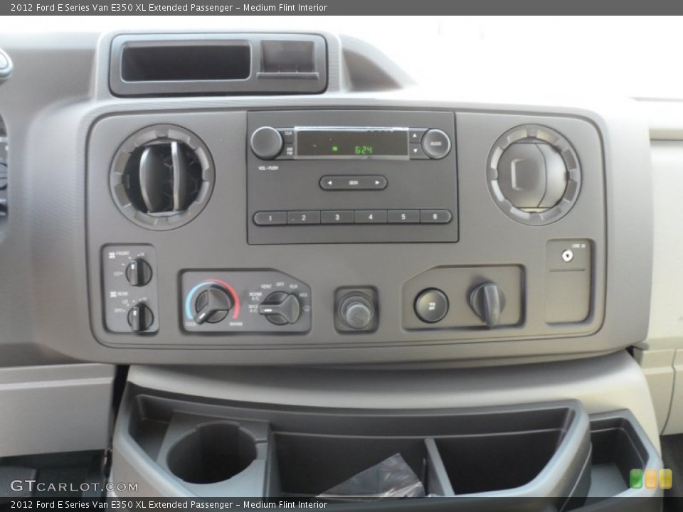Medium Flint Interior Controls for the 2012 Ford E Series Van E350 XL Extended Passenger #64860326