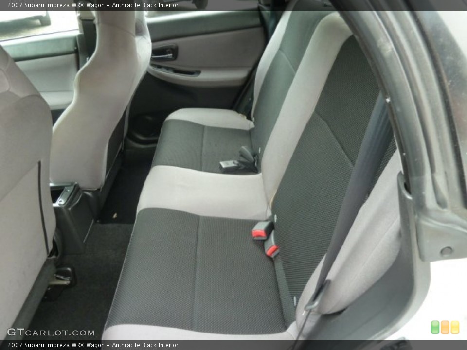 Anthracite Black Interior Photo for the 2007 Subaru Impreza WRX Wagon #64861247