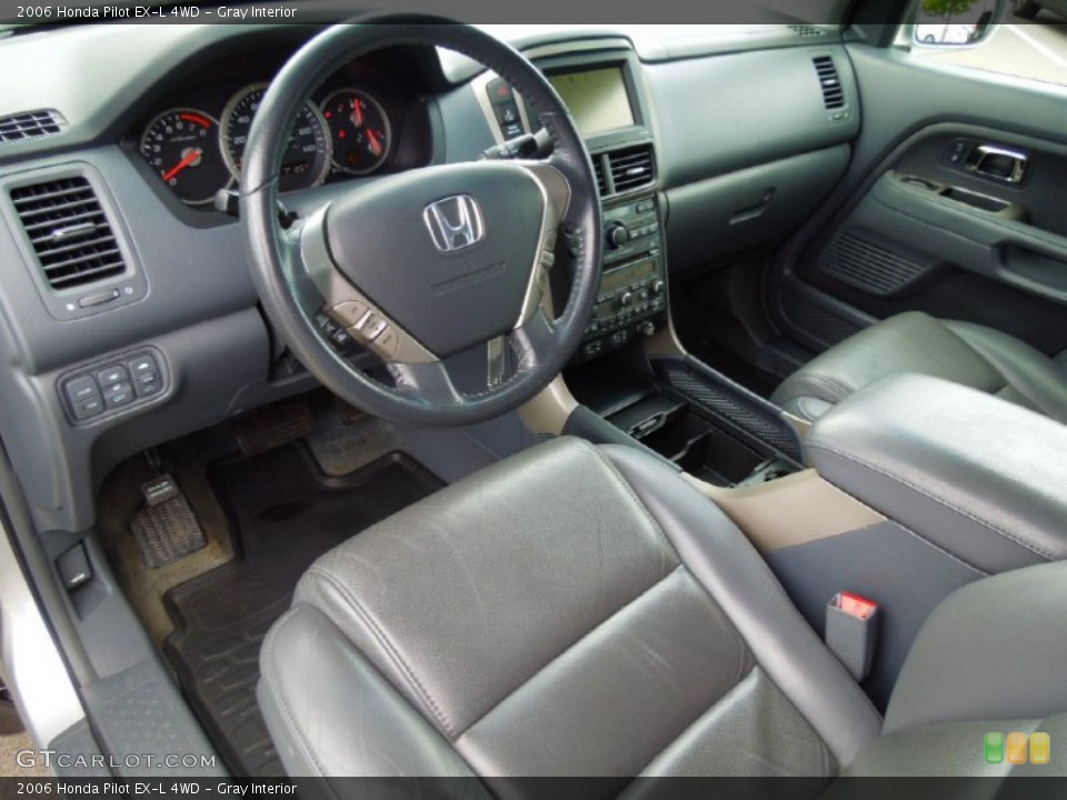 Gray Interior Prime Interior for the 2006 Honda Pilot EX-L 4WD #64861811