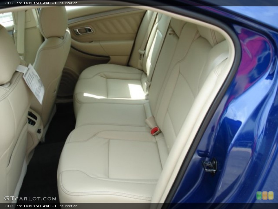 Dune Interior Rear Seat for the 2013 Ford Taurus SEL AWD #64863479