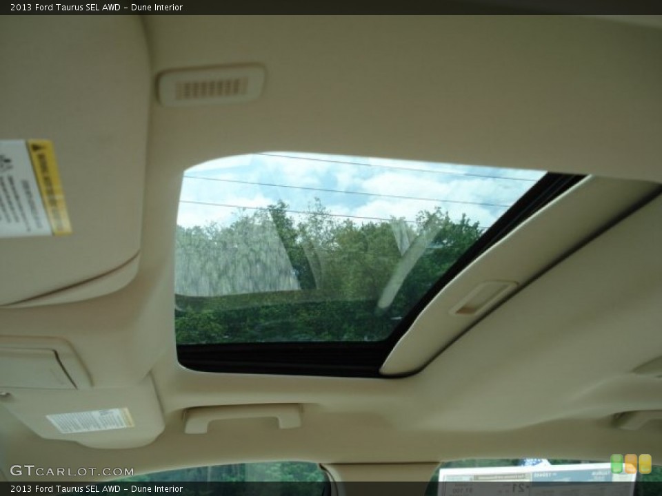 Dune Interior Sunroof for the 2013 Ford Taurus SEL AWD #64863485