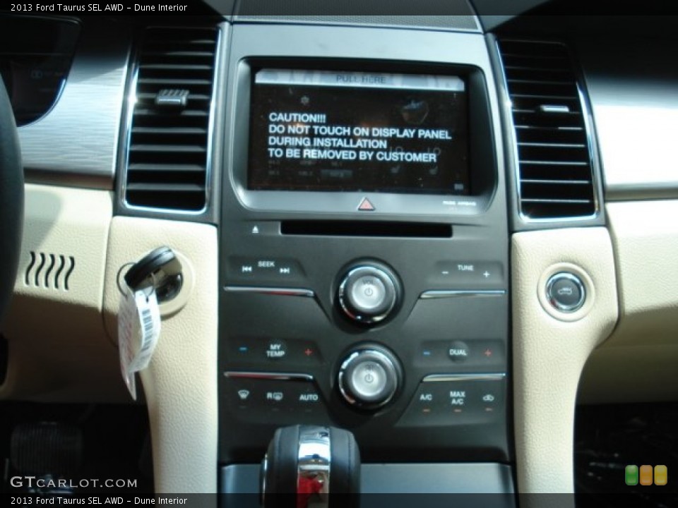 Dune Interior Controls for the 2013 Ford Taurus SEL AWD #64863491
