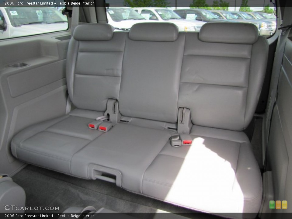 Pebble Beige Interior Rear Seat for the 2006 Ford Freestar Limited #64866614