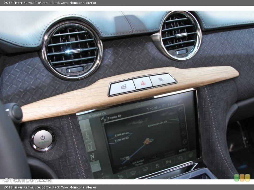 Black Onyx Monotone Interior Controls for the 2012 Fisker Karma EcoSport #64870994