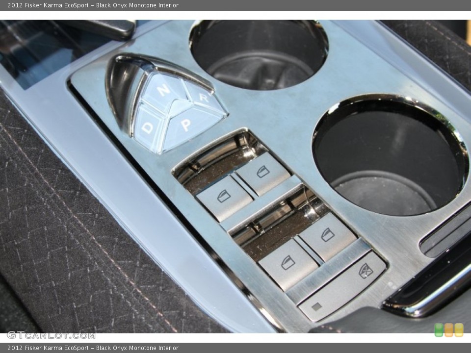 Black Onyx Monotone Interior Controls for the 2012 Fisker Karma EcoSport #64871063