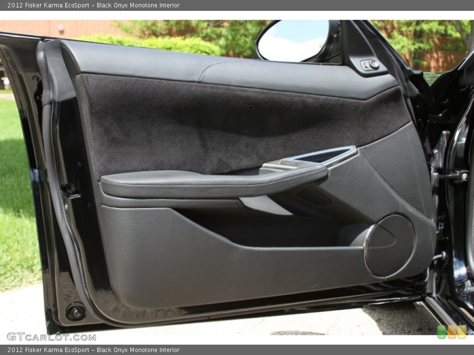 Black Onyx Monotone Interior Door Panel for the 2012 Fisker Karma EcoSport #64871195