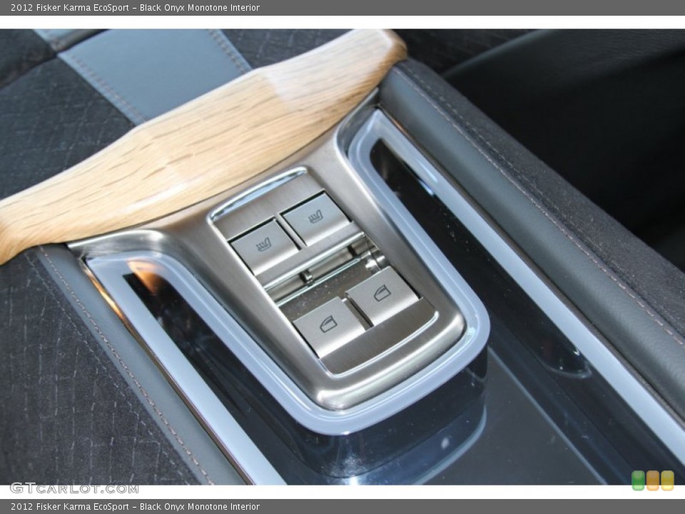 Black Onyx Monotone Interior Controls for the 2012 Fisker Karma EcoSport #64871204