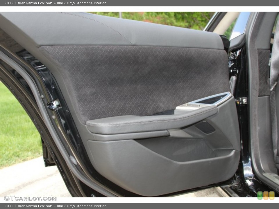 Black Onyx Monotone Interior Door Panel for the 2012 Fisker Karma EcoSport #64871255